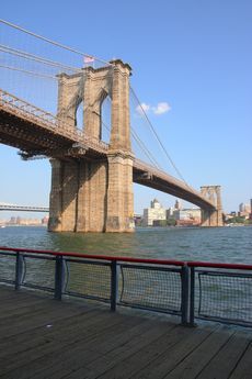 Brooklyn Bridge Suspension Bridge