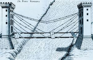 Cable Stayed Bridge by Fausto Veranzio