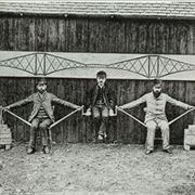 Human Model of Cantilever Bridge