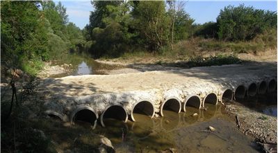 Culvert On River