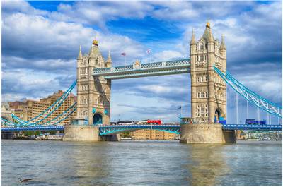 Famous London Tower Bridge