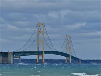 Famous Mackinac Bridge