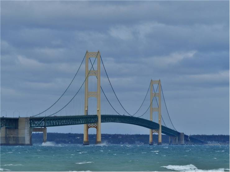 Famous Mackinac Bridge