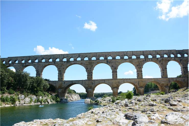 Famous Pont Du Gard