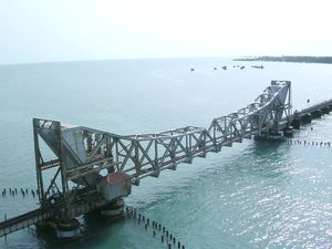 Railway Bridge in India - Moveable Type of Bridge