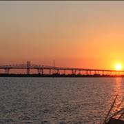 Rainbow Bridge Texas Sunset